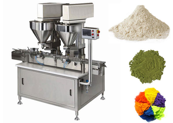 Автоматична машина для заповнення порошку на 2 головки