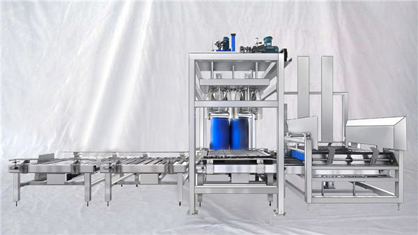 Автоматична машина для заповнення великого барабану серії ESDF ємністю 100-1000 л