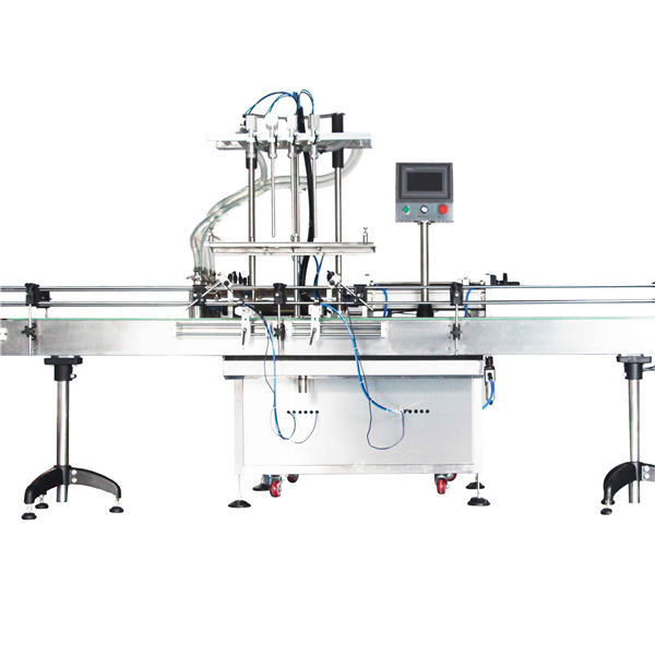 Автоматична машина для заповнення поршня / лоток для лосьйонів з 8, 10, 12 головками
